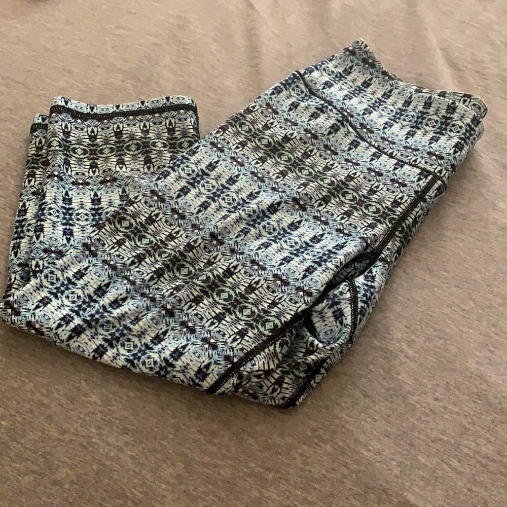 Full Tilt Multicolored Cropped Leggings